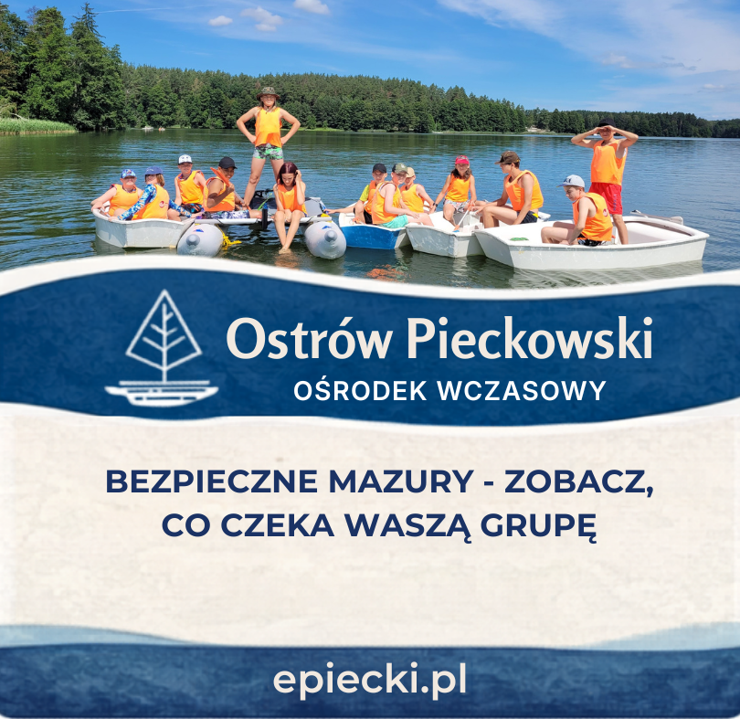 Ośrodek dla grup szkolnych na Mazurach – przestrzeń, bezpieczeństwo i natura